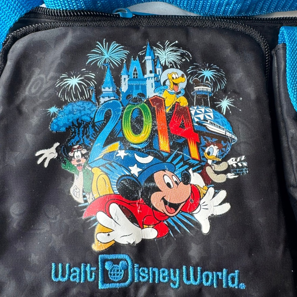 Walt Disney World 2014 Black Festival Fanny Pack Belt Bag‎